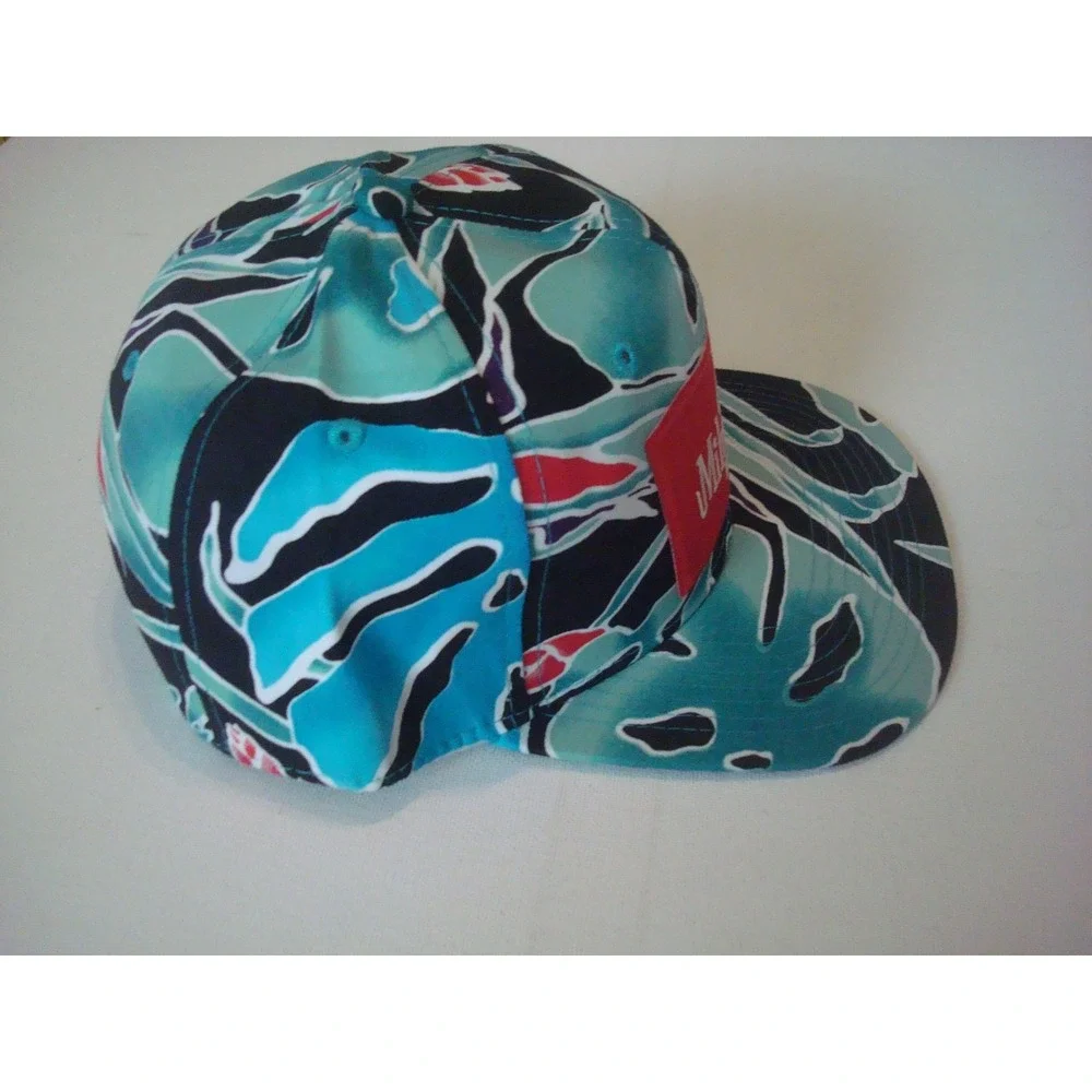 OLD MILWAUKEE BEER SURF HAWAII GOLF SNAPBACK  BEACH 00S Y2K  HAT CAP VINTAGE  S2